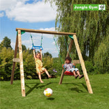 Lataa kuva Galleria-katseluun, Jungle Gym Swing -keinu, sis. puutavaran